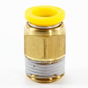 Push in fitting male connector hexagon tube dia 10 2