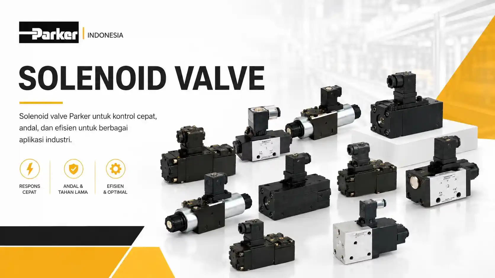 Solenoid valve parker indonesia